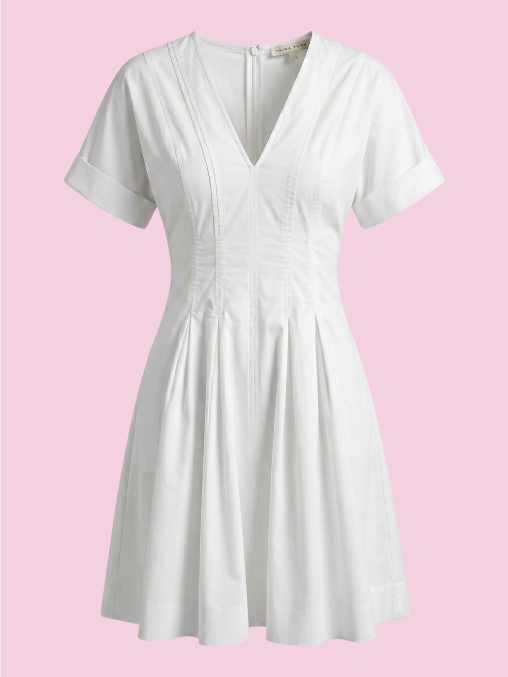 Trina Turk🎀NWOT🎀Fit-and-Flare Knee Length Dress🎀Elegant & Smart🎀Closet Staple!